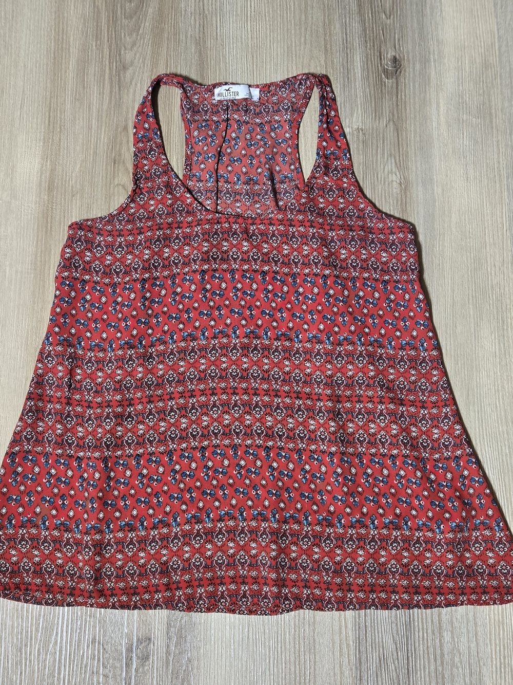 Floral Boho Racerback Tank Top